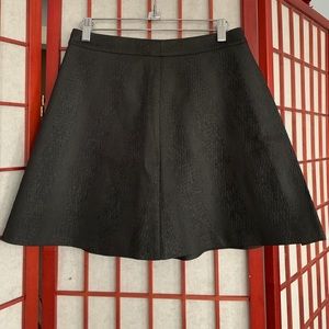 Black skater skirt